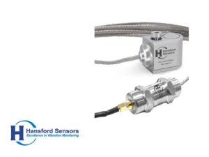 Schwingungssensor Hansford Sensors, HS-105S High temp accelerometer